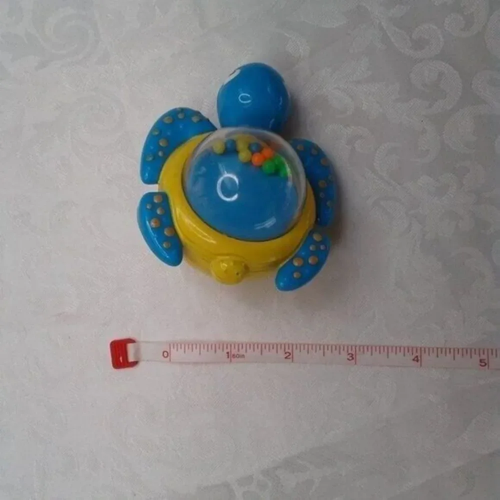 Taggies Security Blanket Lovey Sassy Terrycloth Teething Ring Turtle Rattle Toy